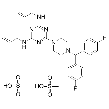 cas no 29608-49-9 is Almitrine dimesylate