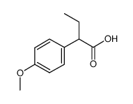 cas no 29644-99-3 is 2-(4-methoxyphenyl)butanoic acid