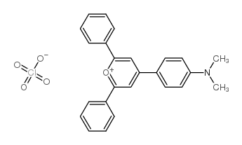 cas no 2970-29-8 is 4-(p-dimethylaminophenyl)-2,6-diphenylpyrylium perchlorate