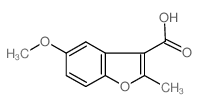 cas no 29735-88-4 is 5-Methoxy-2-methyl-benzofuran-3-carboxylic acid