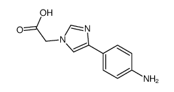 cas no 300390-93-6 is [4-(4-Amino-phenyl)-imidazol-1-yl]-acetic acid