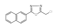 cas no 300665-29-6 is 2-(CHLOROMETHYL)-5-(2-NAPHTHYL)-1,3,4-OXADIAZOLE