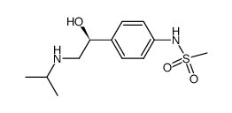 cas no 30236-32-9 is (+)-(s)-n-[4-[1-hydroxy-2-(isopropylamino)ethyl]phenyl]methanesulfonamide