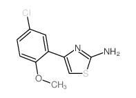 cas no 303019-72-9 is 4-(5-Chloro-2-methoxy-phenyl)-thiazol-2-ylamine