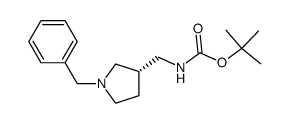 cas no 303111-41-3 is (S)-TERT-BUTYL ((1-BENZYLPYRROLIDIN-3-YL)METHYL)CARBAMATE