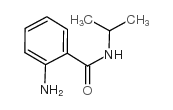 cas no 30391-89-0 is Benzamide,2-amino-N-(1-methylethyl)-