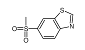 cas no 304660-64-8 is Benzothiazole, 6-(methylsulfonyl)- (9CI)
