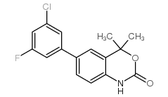 cas no 304854-09-9 is 6-(3-CHLORO-5-FLUOROPHENYL)-4,4-DIMETHYL-1H-BENZO[D][1,3]OXAZIN-2(4H)-ONE