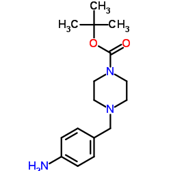 cas no 304897-49-2 is 4-(4-Aminobenzyl)piperazine-1-carboxylic acid tert-butyl ester
