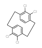 cas no 30501-29-2 is tetrachlorotricyclo[8.2.2.24,7]hexadeca-1(12),4,6,10,13,15-hexaene, mixed isomers