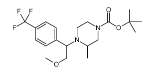 cas no 306298-24-8 is (S)-tert-butyl 4-((R)-2-Methoxy-1-(4-(trifluoromethyl)phenyl)ethyl)-3-Methylpiperazine-1-carboxylate