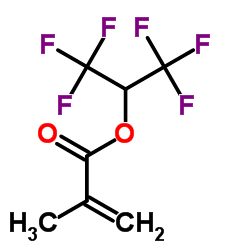 cas no 3063-94-3 is 1,1,1,3,3,3-Hexafluoro-2-propanyl methacrylate