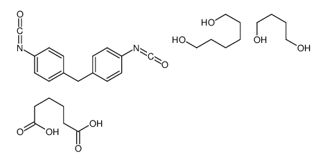 cas no 30662-91-0 is butane-1,4-diol,hexanedioic acid,hexane-1,6-diol,1-isocyanato-4-[(4-isocyanatophenyl)methyl]benzene