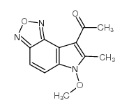cas no 306935-64-8 is 1-(6-METHOXY-7-METHYL-6H-[1,2,5]OXADIAZOLO[3,4-E]INDOL-8-YL)ETHANONE