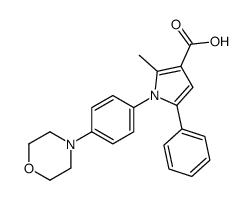 cas no 306936-22-1 is 2-METHYL-1-(4-MORPHOLINOPHENYL)-5-PHENYL-1H-PYRROLE-3-CARBOXYLIC ACID
