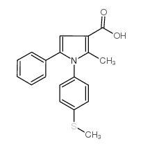 cas no 306936-46-9 is 2-methyl-1-(4-methylsulfanylphenyl)-5-phenylpyrrole-3-carboxylic acid