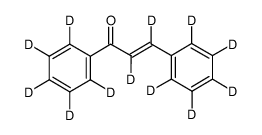 cas no 307496-21-5 is (E)-2,3-dideuterio-1,3-bis(2,3,4,5,6-pentadeuteriophenyl)prop-2-en-1-one