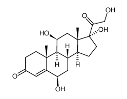 cas no 3078-34-0 is (17R)-6,11,17-trihydroxy-17-(2-hydroxyacetyl)-10,13-dimethyl-2,6,7,8,9,11,12,14,15,16-decahydro-1H-cyclopenta[a]phenanthren-3-one