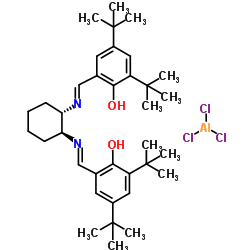 cas no 307926-51-8 is (S,S)-N,N'-bis-(3,5-Di-tert-butylsalicylidene)-1,2-cyclohexanediaminoaluminum chloride
