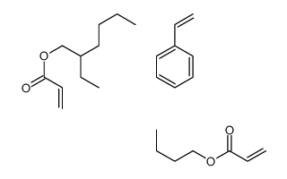 cas no 30795-23-4 is butyl prop-2-enoate,2-ethylhexyl prop-2-enoate,styrene