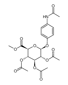 cas no 30824-21-6 is 4-Acetamidophenyl-2,3,4-tri-O-acetyl-b-D-glucuronide methyl ester