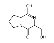 cas no 308355-85-3 is Pyrrolo[1,2-a]pyrazine-1,4-dione, hexahydro-3-(hydroxymethyl)- (9CI)