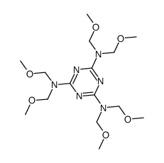 cas no 3089-11-0 is 2,4,6-Tris[bis(methoxymethyl)amino]-1,3,5-triazine