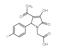 cas no 309270-57-3 is [3-Acetyl-2-(4-fluoro-phenyl)-4-hydroxy-5-oxo-2,5-dihydro-pyrrol-1-yl]-acetic acid