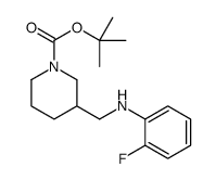 cas no 309747-94-2 is 1-BOC-3-[(2-FLUORO-PHENYLAMINO)-METHYL]-PIPERIDINE