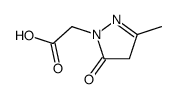 cas no 30979-39-6 is 2-(3-METHYL-5-OXO-4,5-DIHYDRO-1H-PYRAZOL-1-YL)ACETIC ACID