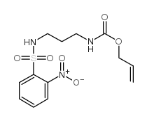 cas no 312283-45-7 is ALLYL [3-(2-NITROBENZENESULFONAMIDO)PROPYL]CARBAMATE