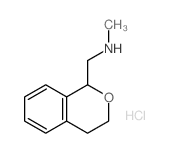 cas no 31231-58-0 is 1H-2-Benzopyran-1-methanamine,3,4-dihydro-N-methyl-, hydrochloride (1:1)