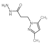 cas no 313050-27-0 is 3-(3,5-dimethyl-1H-pyrazol-1-yl)propanohydrazide
