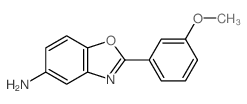 cas no 313527-38-7 is 2-(3-methoxyphenyl)-1,3-benzoxazol-5-amine
