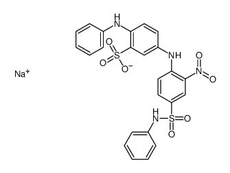 cas no 31361-99-6 is Metanilic acid, 6-anilino-N-[2-nitro-4-(phenylsulfamoyl)phenyl]-, sodium salt