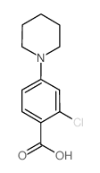 cas no 313674-11-2 is 2-chloro-4-piperidinobenzenecarboxylic acid