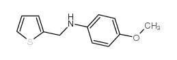 cas no 3139-29-5 is N-(4-METHOXYPHENYL)-N-(THIEN-2-YLMETHYL)AMINE