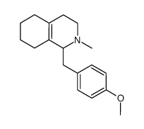 cas no 31414-58-1 is 1-(4-methoxy-benzyl)-2-methyl-1,2,3,4,5,6,7,8-octahydro-isoquinoline