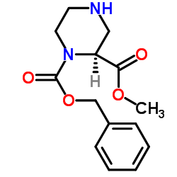 cas no 314741-63-4 is 1-Benzyl 2-methyl 1,2-piperazinedicarboxylate