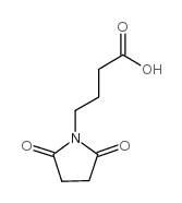 cas no 31601-68-0 is 1-Pyrrolidinebutanoicacid, 2,5-dioxo-