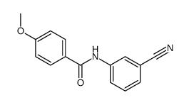 cas no 316150-86-4 is N-(3-Cyanophenyl)-4-methoxybenzamide