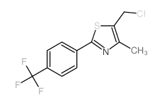 cas no 317318-97-1 is 5-(chloromethyl)-4-methyl-2-[4-(trifluoromethyl)phenyl]-1,3-thiazole