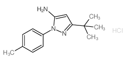 cas no 317806-86-3 is 3-(TERT-BUTYL)-1-(P-TOLYL)-1H-PYRAZOL-5-AMINE HYDROCHLORIDE