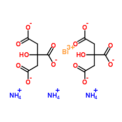 cas no 31886-41-6 is ammonium bismuth citrate