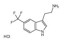 cas no 320782-17-0 is 2-(5-(TRIFLUOROMETHYL)-1H-INDOL-3-YL)ETHANAMINE HYDROCHLORIDE