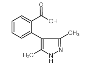 cas no 321309-43-7 is 2-(3,5-Dimethyl-1H-pyrazol-4-yl)benzoic acid