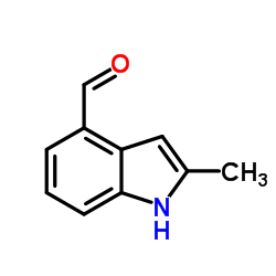 cas no 321922-05-8 is 1H-Indole-4-carboxaldehyde,2-methyl-