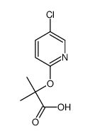 cas no 32230-08-3 is 2-(5-chloropyridin-2-yl)oxy-2-methylpropanoic acid