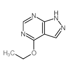 cas no 32353-19-8 is 1H-Pyrazolo[3,4-d]pyrimidine, 4-ethoxy-