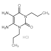 cas no 324002-49-5 is 5,6-DIAMINO-1,3-DIPROPYLPYRIMIDINE-2,4(1H,3H)-DIONE HYDROCHLORIDE